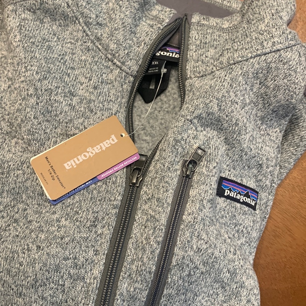 NWT Men’s Patagonia Better Sweater 1/4 Zip